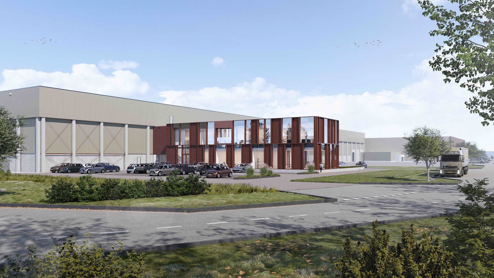 Nieuwbouw Bergia Frites in Roermond in volle gang