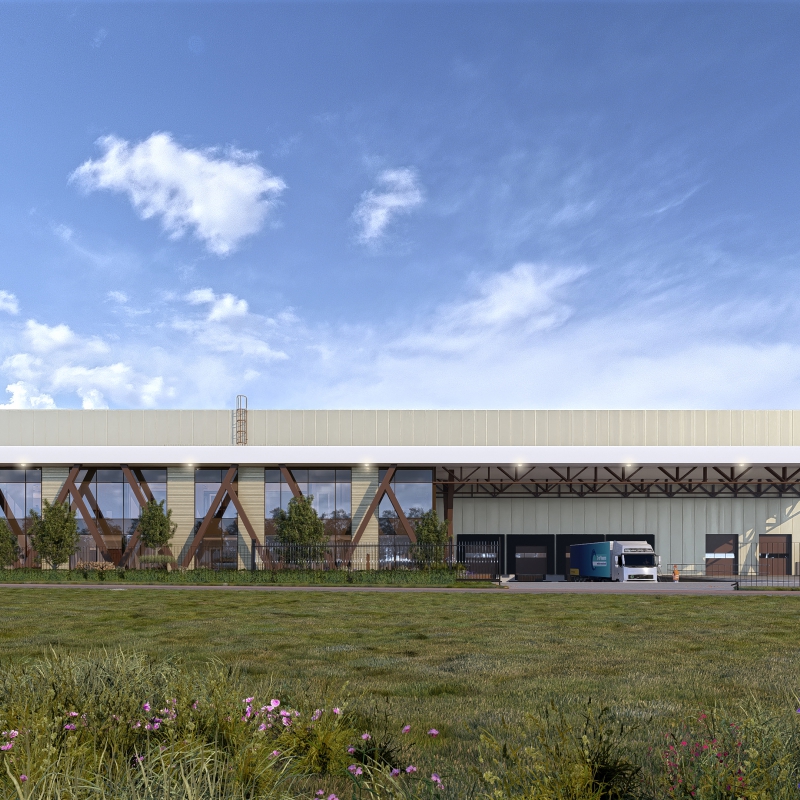 Nieuw pand F. vd Vooren medisch groothandel