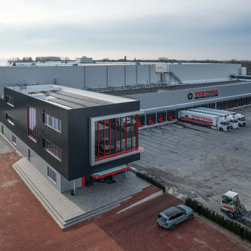 Nieuwbouw koel-en vrieshuis Vice Versa succesvol opgeleverd