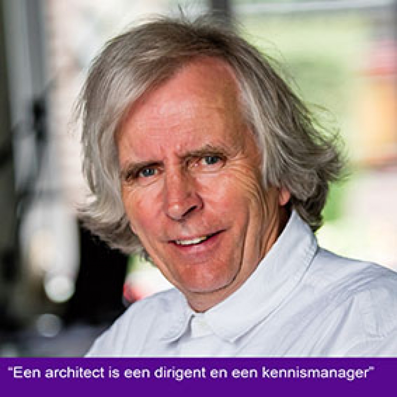 Architect is dirigent en kennismanager